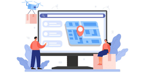 Logistics-centric software solutions by SP Infocom enabling smart transport planning, route optimization, and real-time visibility