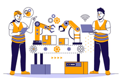 Manufacturing-centric ERP software design focused on real shop-floor workflows by SP Infocom