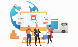 Complete retail and e-commerce solutions including storefronts, mobile apps, inventory management, payments, and analytics