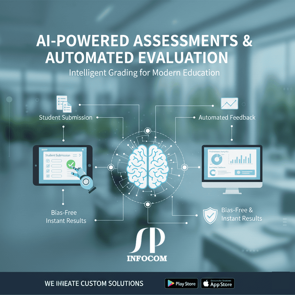 AI based online assessment and automated exam evaluation system