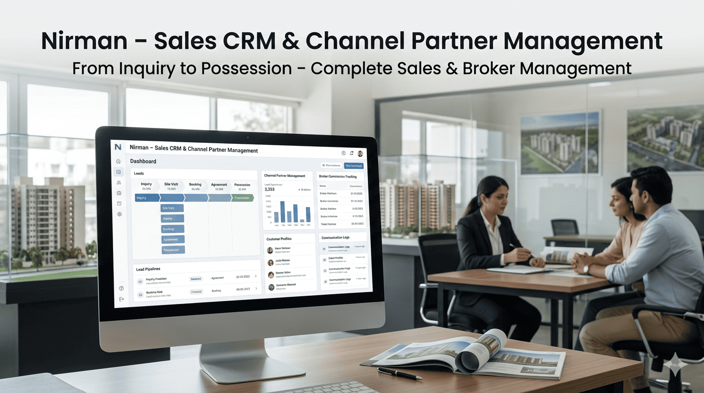 Real estate CRM software for sales and channel partners