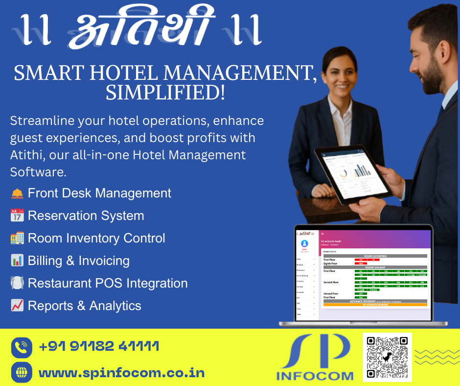 Hotel Management By spinfocom